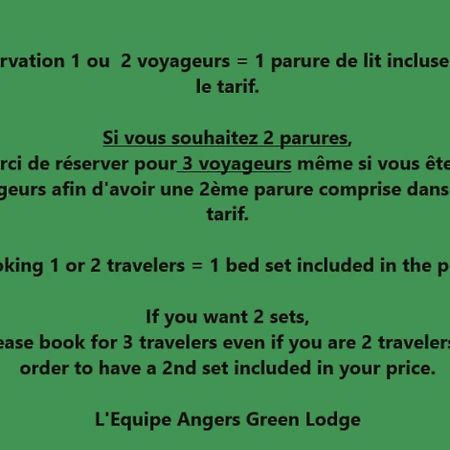 Tiny House Cosy 1 - Angers Green Lodge 外观 照片